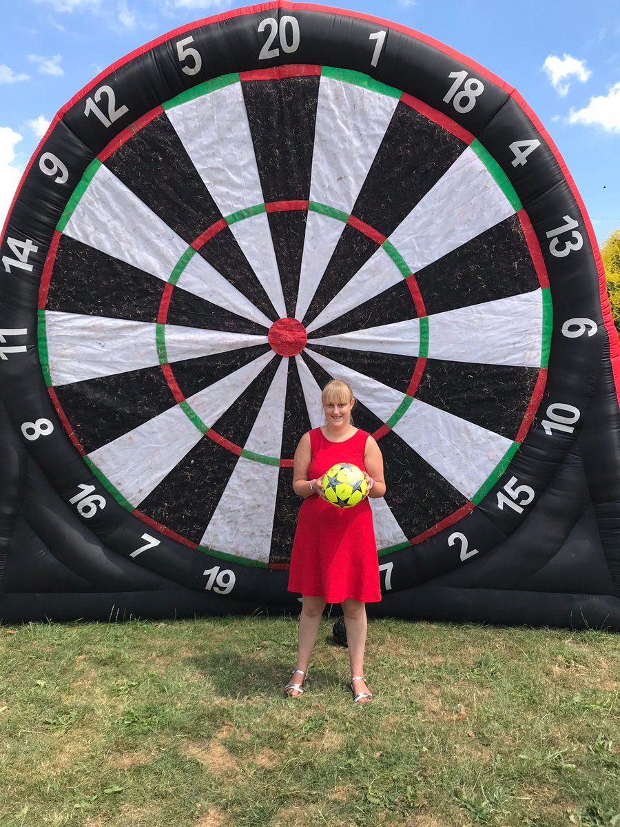 Lauren booted her way to top score at todays tozers family fun day notching 85 🤘⚽️🎯