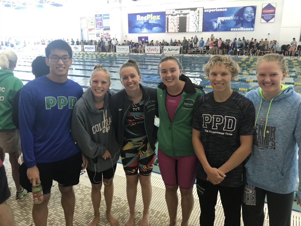 PPD_SWIM's tweet image. Senior Champs- Pleasant Prairie RexPlex