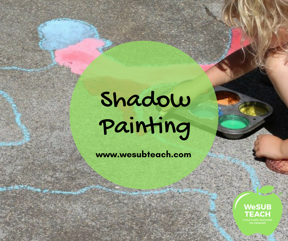 WeSubteach's tweet photo. Have some fun in the sun today creating your very own Shadow Paintings!
*
*
*
#earlychildhoodeducation #earlychildhoodeduator #prek #wesubteach #ECEsubs
See full activity here: https://t.co/eIavieAA0s https://t.co/H9jqVg44do