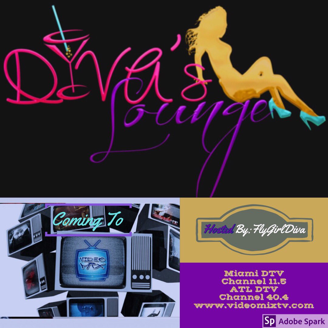 FlyGirl_Diva's tweet photo. My Talk Show #DIVAsLounge coming to @VIDEOMIXTV Like my page
https://t.co/MpKCUj3YeO and don’t miss the launch date https://t.co/IdyEpCEfNI