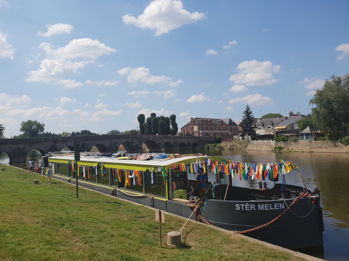 metropolerennes's tweet photo. Escale à #PontRean #TraverseeEmbarquee #AnnéeDeLaVilaine #Rennes https://t.co/ivloUCCDdX
