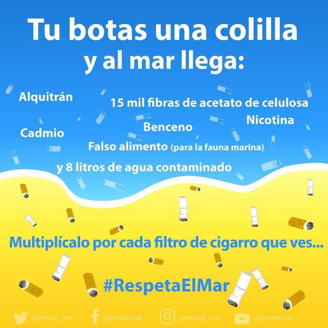 capuertovic's tweet photo. ♻ Disfruta estas #VacacionesDeInvierno, cuidando nuestros ecosistemas. Que su basura no quede de vacaciones en la playa. @Armada_Chile @munitalcahuano @MMAChile @LimpiezaPlayas @SernapescaVIII @CEBioBio @Off_Valpo @TerremotoTalcah @HenryCamposCoa @infobiobio https://t.co/uzPzqOy7Ew