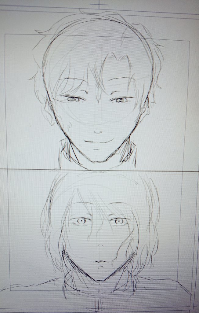 表情描くの下手すぎて、自分の一番の味方だと思っていた人が、まさかの黒幕だった…と知って絶望
みたいな感じになってしまった
本当は幸せな空間を作り上げたかった… 