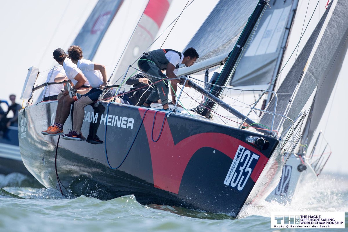 ramsgateweek's tweet photo. @OSworlds2018 Well done to #RamsgateWeek contender @teamheiner and friend of the Royal Temple YC Andrew McIrvine owner of #LaReponse and #Admiral of @RORCRacing @Icom_UK @Spinlock_HQ @NorthSails @northsearegatta @RYA https://t.co/2NiQlfXpce