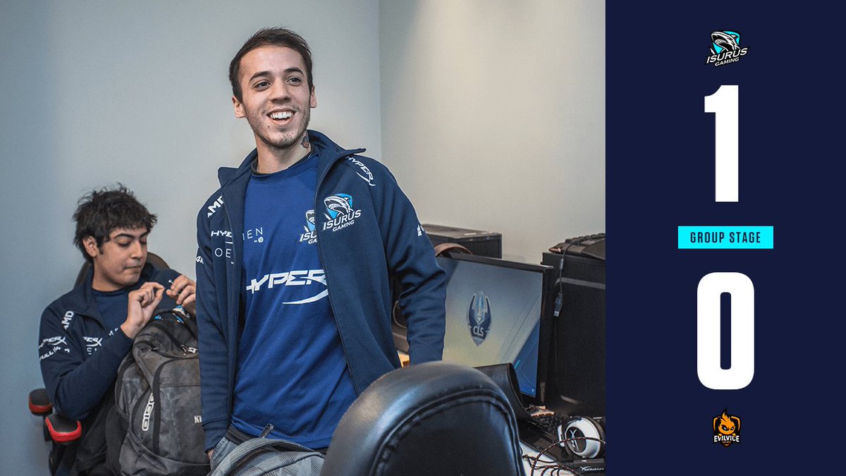 teamisurus's tweet photo. #GanoIsurus #IsurusLoL

¡Victoria!

Conseguimos vencer a @evilvice_esport en esta cuarta semana de CLS. Mañana partido importantísimo; #Superclasico contra @FuriousGamingLA.

¡A seguir por este camino!👊

#GoSharks🦈 #HyperX🎧 #OmenByHP💻 #AMD https://t.co/9tTxdpXLKQ