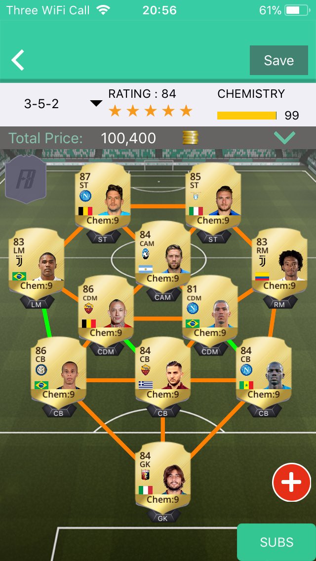 lamb_freddie's tweet photo. @TwoSyncOfficial Chris - you said 5-3-2 in the vid but it said 3-5-2 at the end so here’s both! That Roma pastore looks fresh! Love the vids https://t.co/CLec7EWIzW