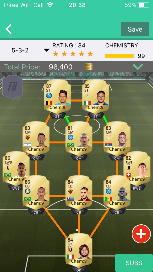 lamb_freddie's tweet photo. @TwoSyncOfficial Chris - you said 5-3-2 in the vid but it said 3-5-2 at the end so here’s both! That Roma pastore looks fresh! Love the vids https://t.co/CLec7EWIzW