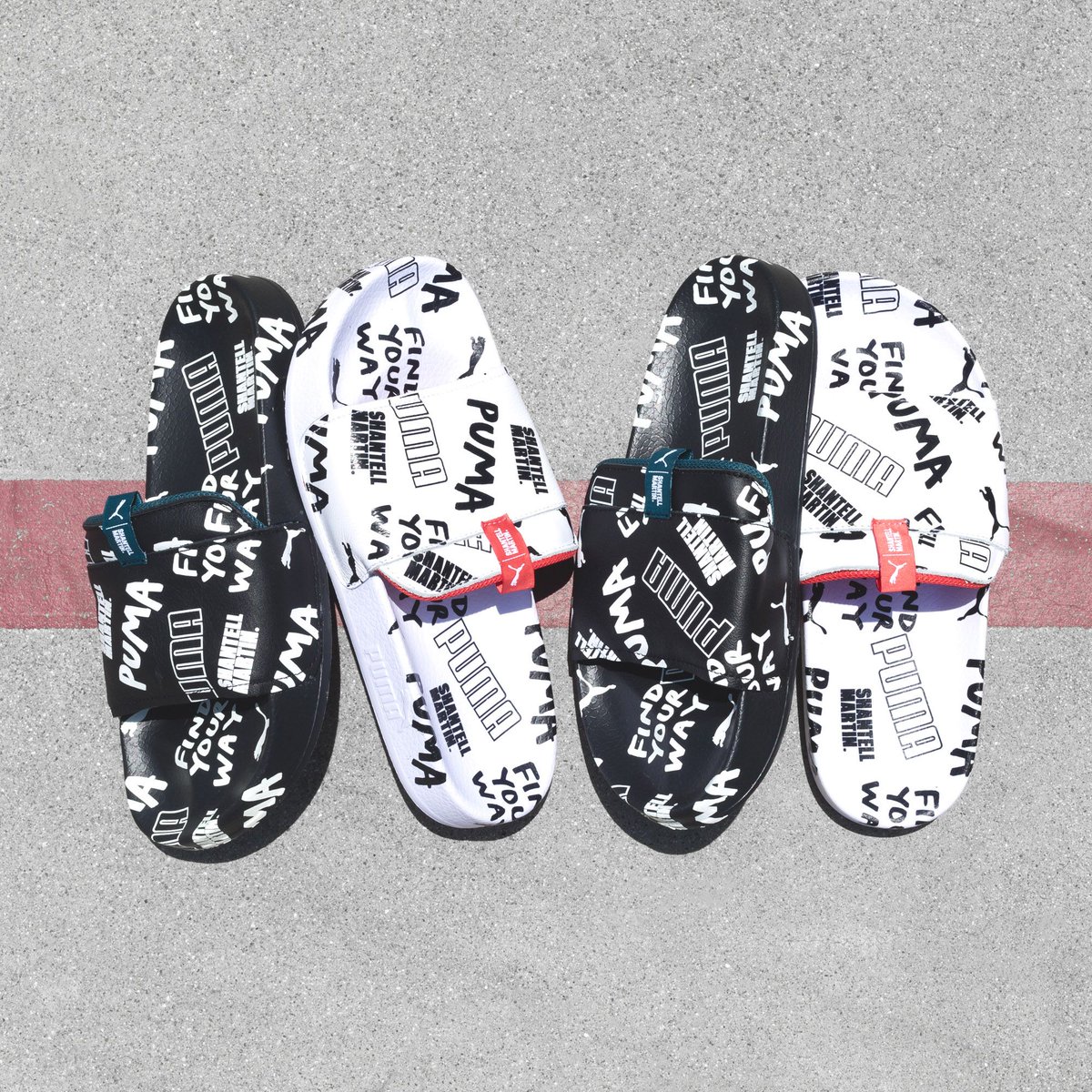 shantell martin puma slides