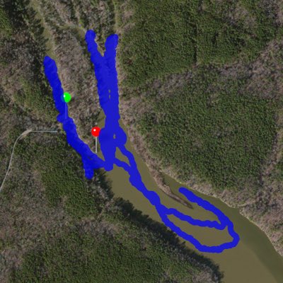 razor_heel94's tweet image. I just #Paddleboarded 6.1 mi with #GPSTracks @gpstracksapp at the #HawRiver