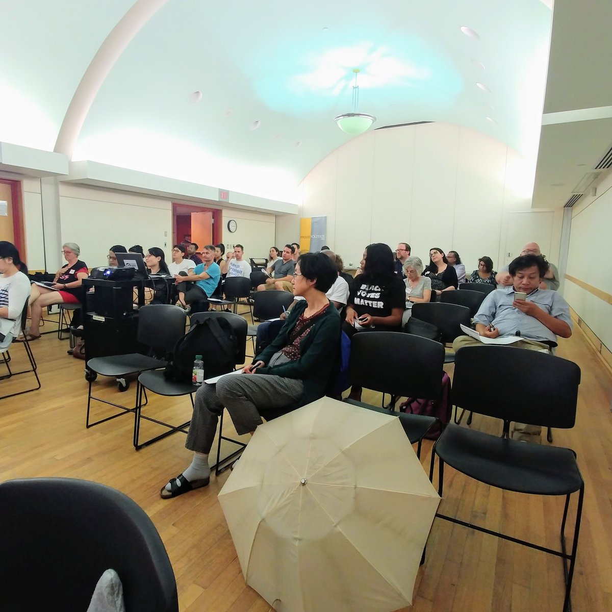 DemocracyKit's tweet photo. Another great @torontolibrary #DemocracyKit workshop on #campaign fundamentals. Interested in learning about the roles on a #MunicipalElection campaign? Check out our upcoming sessions at https://t.co/0v1vITTjz6 https://t.co/vpczHp9FkA