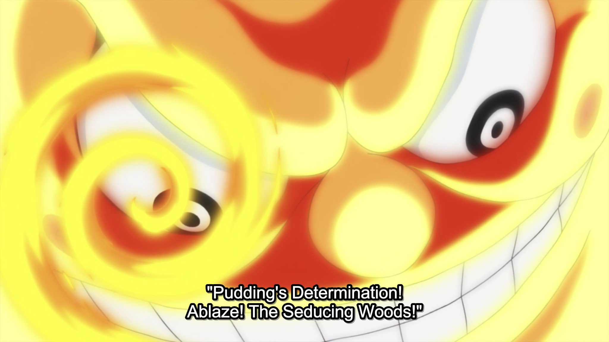 One Piece Center One Piece Episode 845 Pudding S Determination Ablaze The Seducing Woods Streams Tonight