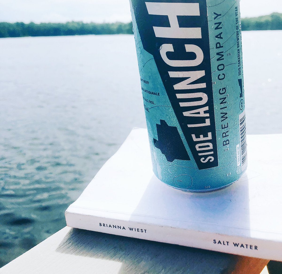 sunshine + dock things w/ <a href="/briannawiest/">Brianna Wiest</a> <a href="/sidelaunch/">Side Launch Brewing</a> #saturdaysentiment #lifeisgood