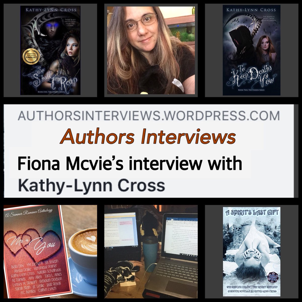 Fiona Mcvie interviewed me for her author blog, Authors Interviews.
wp.me/p3uv2y-87I

#authorsinterview #unseenseries #paranormalYA #reapers #gettoknowme