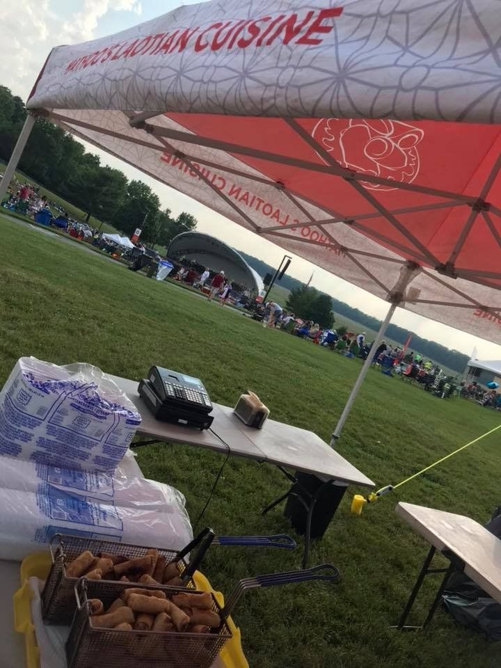 ConnerPrairie's tweet photo. Headed to @Indy_Symphony's Symphony on the Prairie this weekend? Don't miss out on your chance to devour #IndyFamous #Mathoo's Eggrolls! You can find them located in our food tent area at the top of our lawn seating section. #connerprairie #discoverCP #iso #eggrollsarelife https://t.co/lNT9HXYuyR