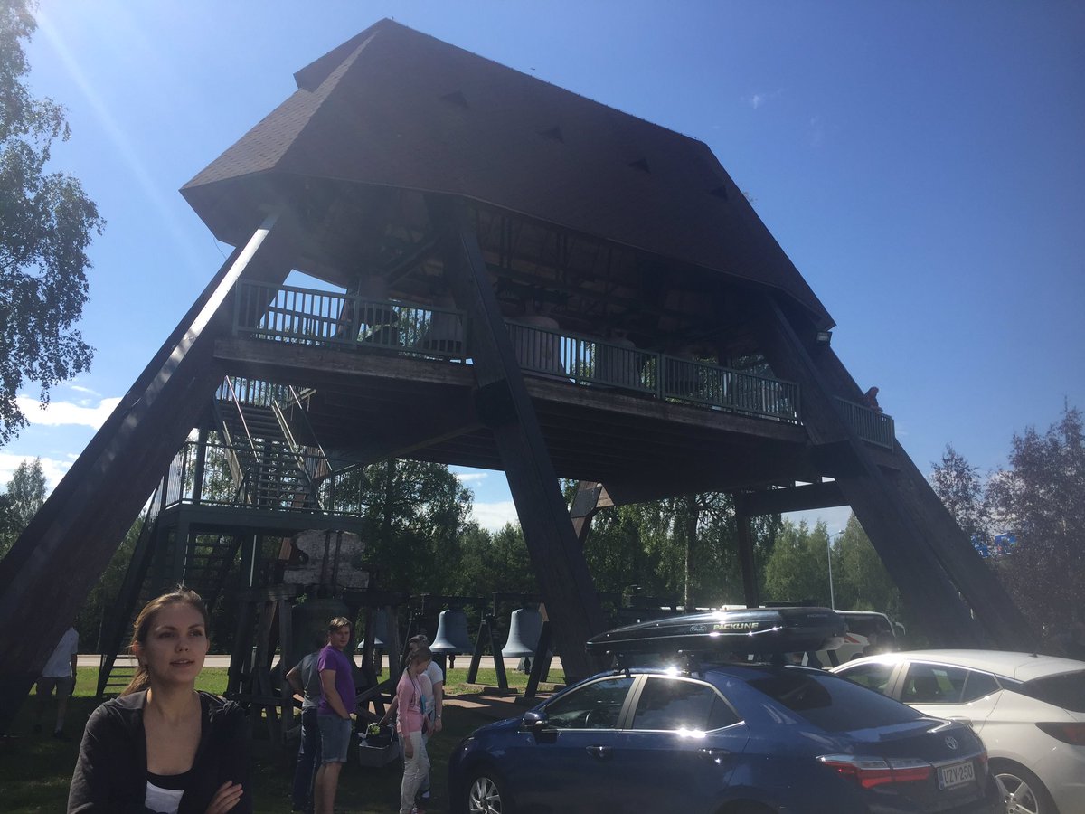 LaraEPoe's tweet photo. Bells at #Vaskikello earlier today... https://t.co/pwWGGhh9Ti