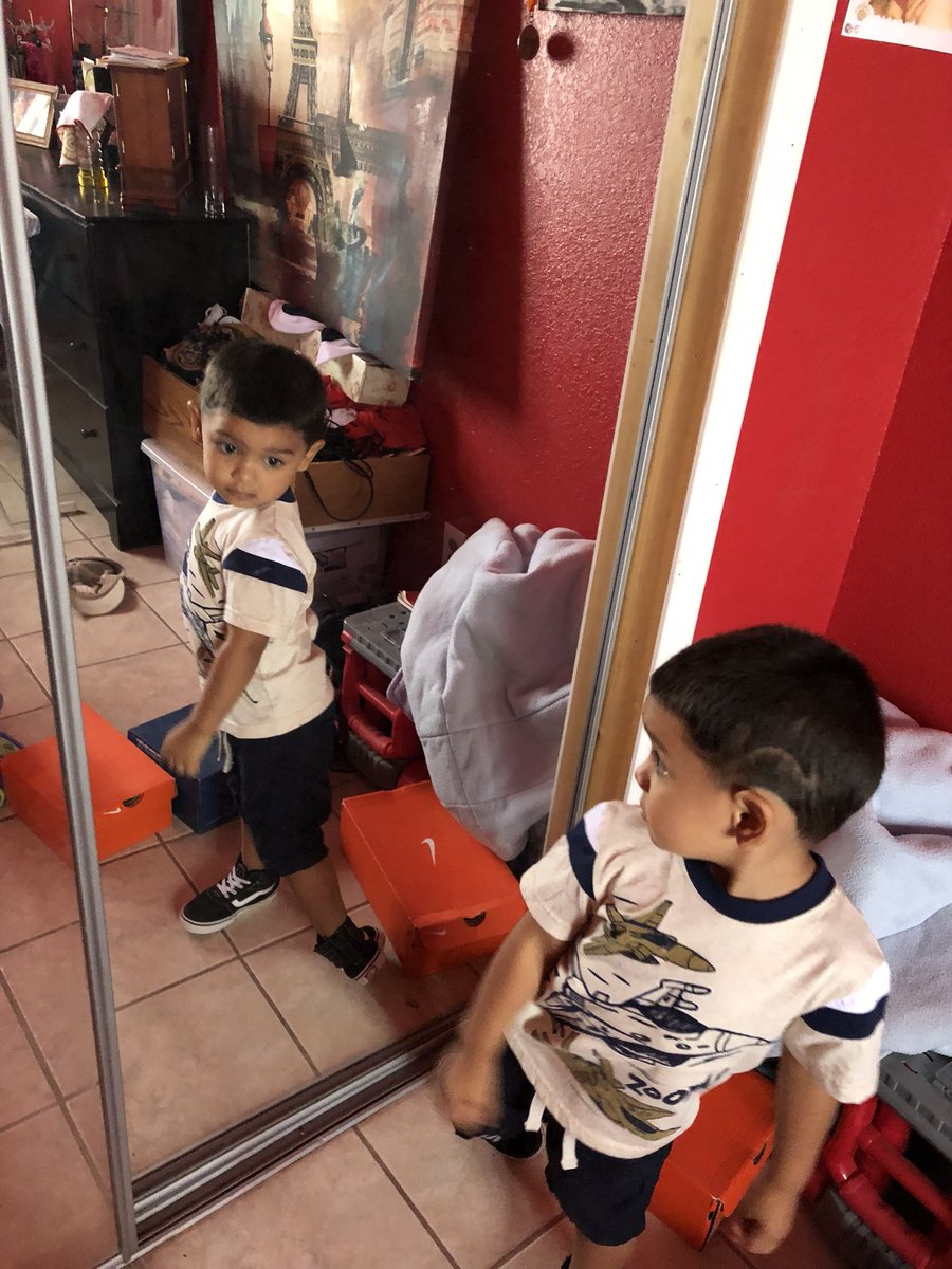 SaamIsBomb_'s tweet photo. So here I am checking myself out before heading out so I check how my butt looks and I turn over to find Ezra checking himself out too π #thisishowilook https://t.co/Oh5tJTI5PK