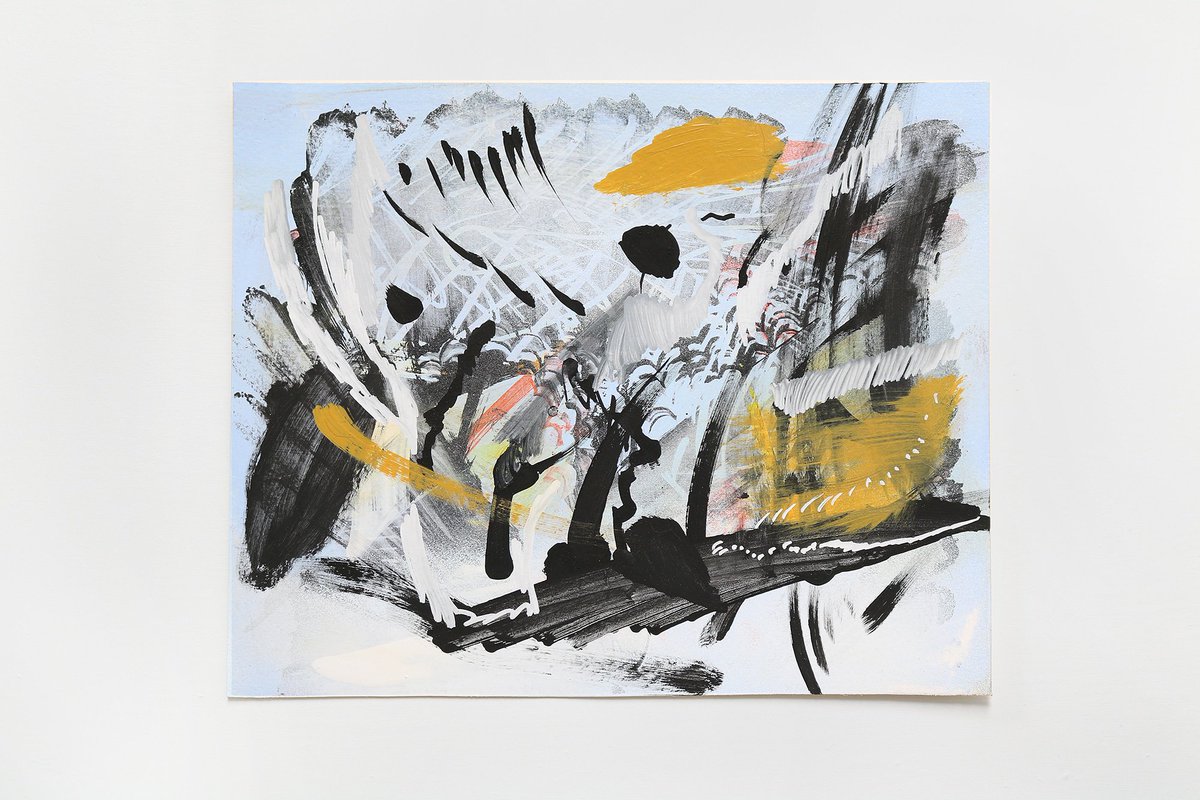 JessicaSlater29's tweet photo. One of my works on paper in GIFC Toronto, tonight from 5-9pm @thecostumehouseto @gifcworldwide curated by @andredalethier .
.
.
.
.
.
.
.
#GIFC #toronto #gifcworldwide #jessicaslater #abstraction #abstractart #abstractpainting #gotitforcheap #emergingart #emergingartist https://t.co/P8WTR3iiKw