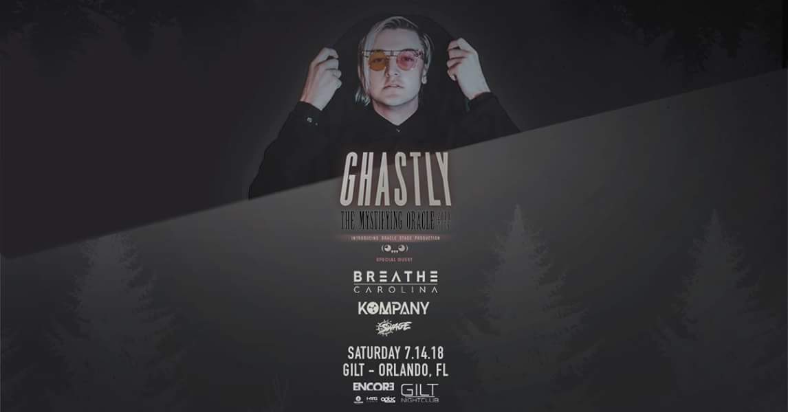 OpticMusicGroup's tweet photo. @Ghastly joins us for #ENCORE at @gilt_nightclub tonight with special guests @BreatheCarolina. Tickets are going fast! Grab yours at https://t.co/HUKRSLmQdH https://t.co/urUAJqMPS3