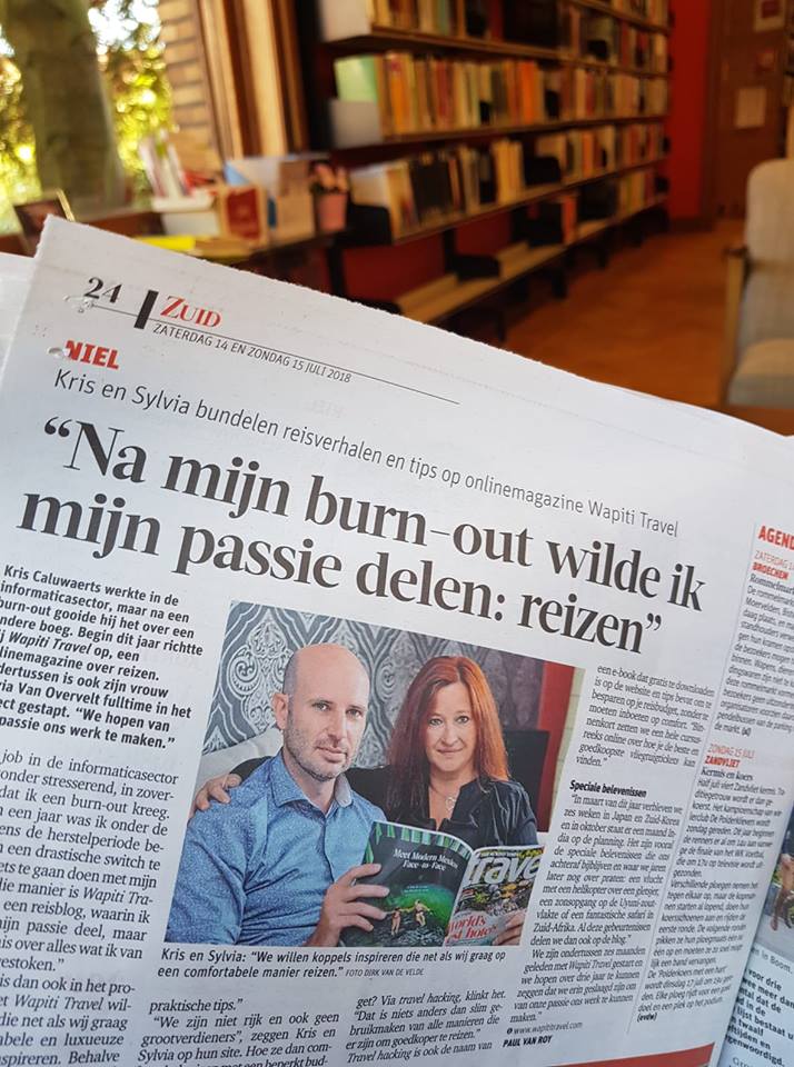 Very happy with this article in Gazet Van Antwerpen (<a href="/gva/">Gazet van Antwerpen</a>) today. @gazetvan