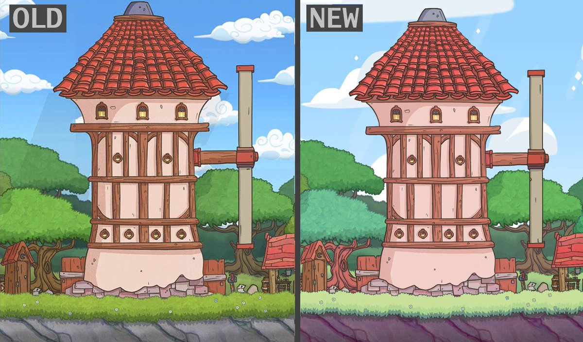 SuspectFollower's tweet image. Got some good feedback about the color palette on the hub and I've made a better version, will post some video soon.
#gamedev #indiegame #screenshotsaturday #gamemaker #platformer #shmup