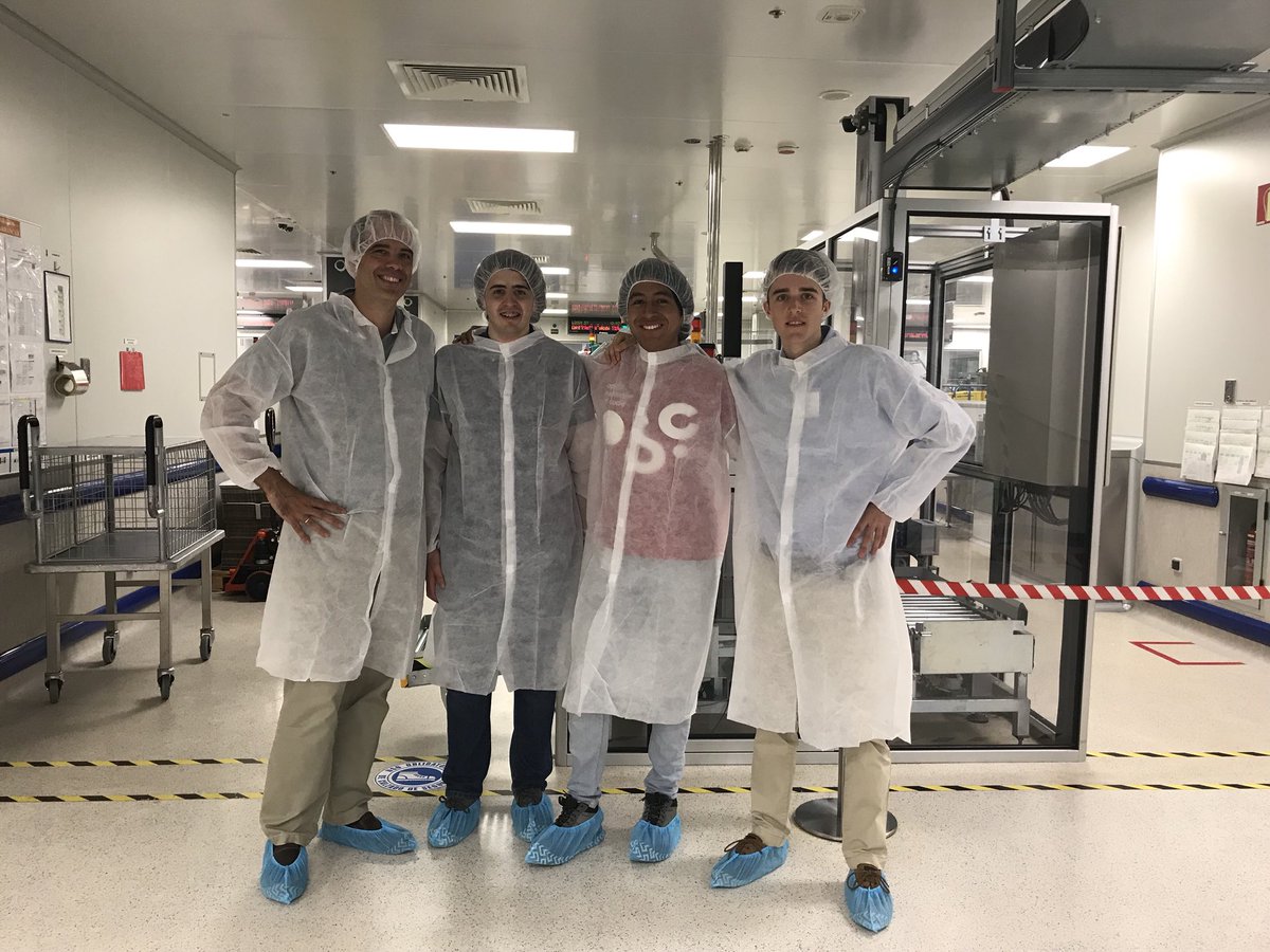 MachinetoPeople's tweet photo. We had a fantastic visit guided by @FPerezCastillo at the Lilly factory in Madrid! We also discussed the project with Fernando Perez’s co-workers! https://t.co/9e6QNRfyMF