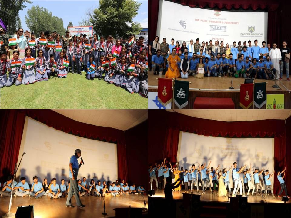 adgpi's tweet photo. In a unique initiative,  premier film education institute of country, #FTII, provided screen acting training to 30 talented young boys and girls. Event is part of #IndianArmy continued efforts towards building bridges with the #Awaam and nurturing #cultural heritage.@PIB_India https://t.co/CtiH2zzzQV