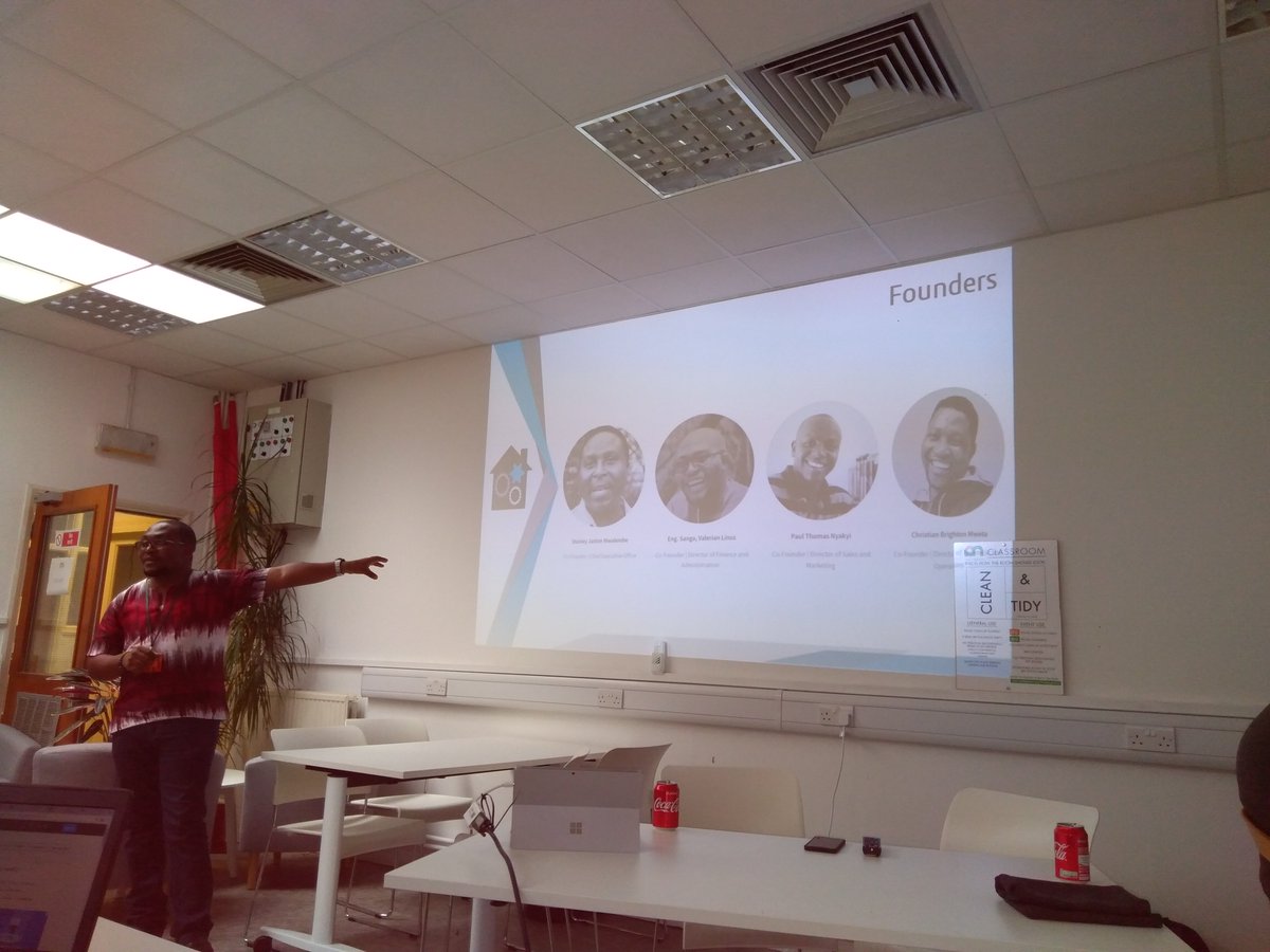 jenny_molloy's tweet photo. Kicking off with a talk from Valerian Sangs and Paul Nyaki @TheSTICLab here @cammakespace. Hearing about the history of their maker space in Dar es Salaam - great collaboration between lecturer &amp; students and how to start from nothing. https://t.co/GKrMHvmijc