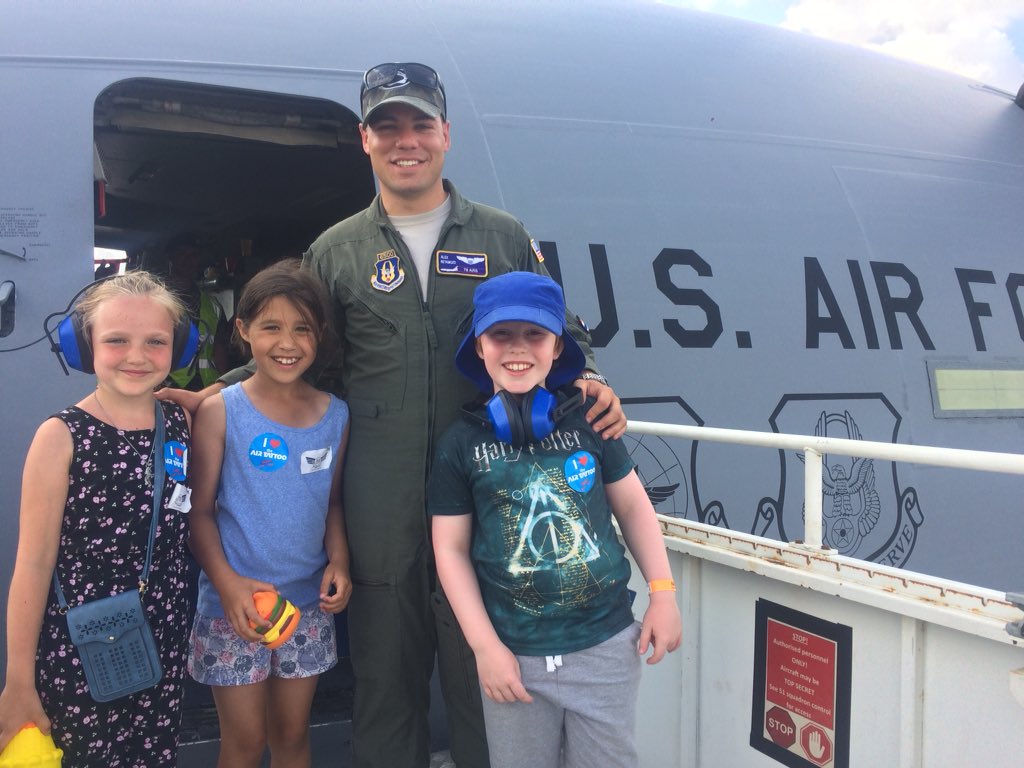 <a href="/llandaffcity/">Llandaff City (inactive account)</a> <a href="/usairforce/">U.S. Air Force</a> <a href="/airtattoo/">Royal International Air Tattoo</a> big thanks to the crew of AMC 70120 today, you made our ‘welsh’ children very happy #raf100 🏴󠁧󠁢󠁷󠁬󠁳󠁿🇺🇸✈️😃