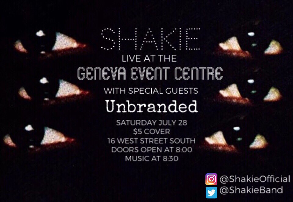 Spread the word! Gaby, Ryan, and Nathan have started a new project (<a href="/shakieband/">Shakie</a>) with Nick from <a href="/UnbrandedBand/">Unbranded</a>. Message them for more info, let’s pack the venue!