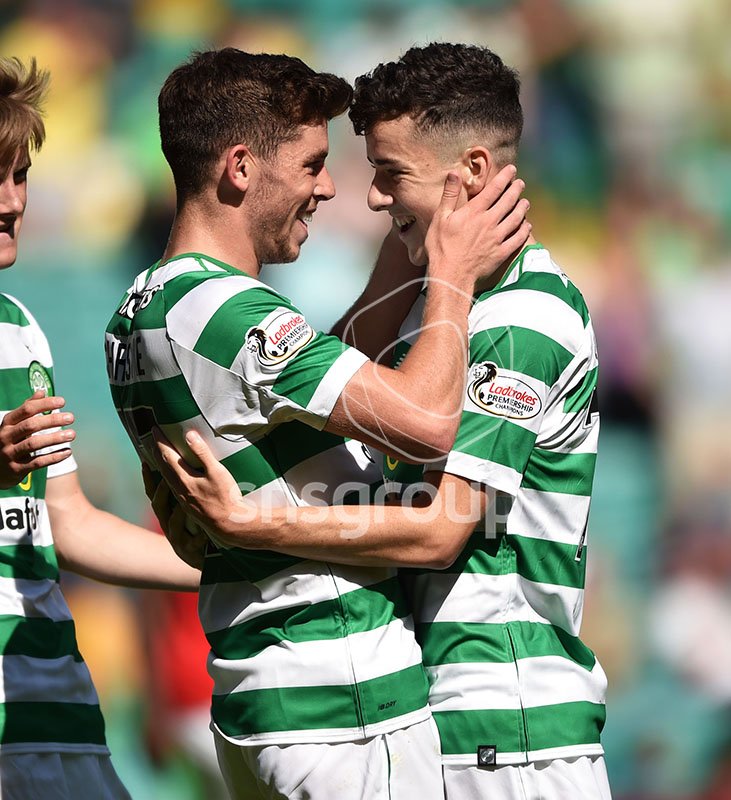 snsgroup's tweet photo. Celtic's @ryanchristie2 and @mikeyjohnston10 were just feeling the love at Celtic Park today 😍 📸 #CELSTA https://t.co/KaNsqMJMOQ