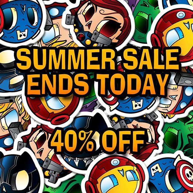 pin13shop's tweet photo. Final day to save 40% on everything in my shop. #summersale #pinsale  https://t.co/FPM39pyEE1 https://t.co/hR2tFdCr1H