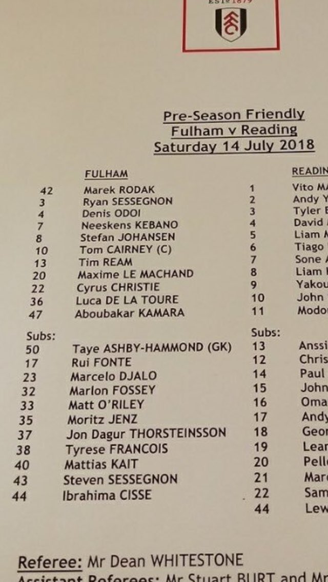 Rui Fonte wearing number 17 today. Are we saving that number 9 for Mitro?! 🙏🏻🔥 #FFC #COYW