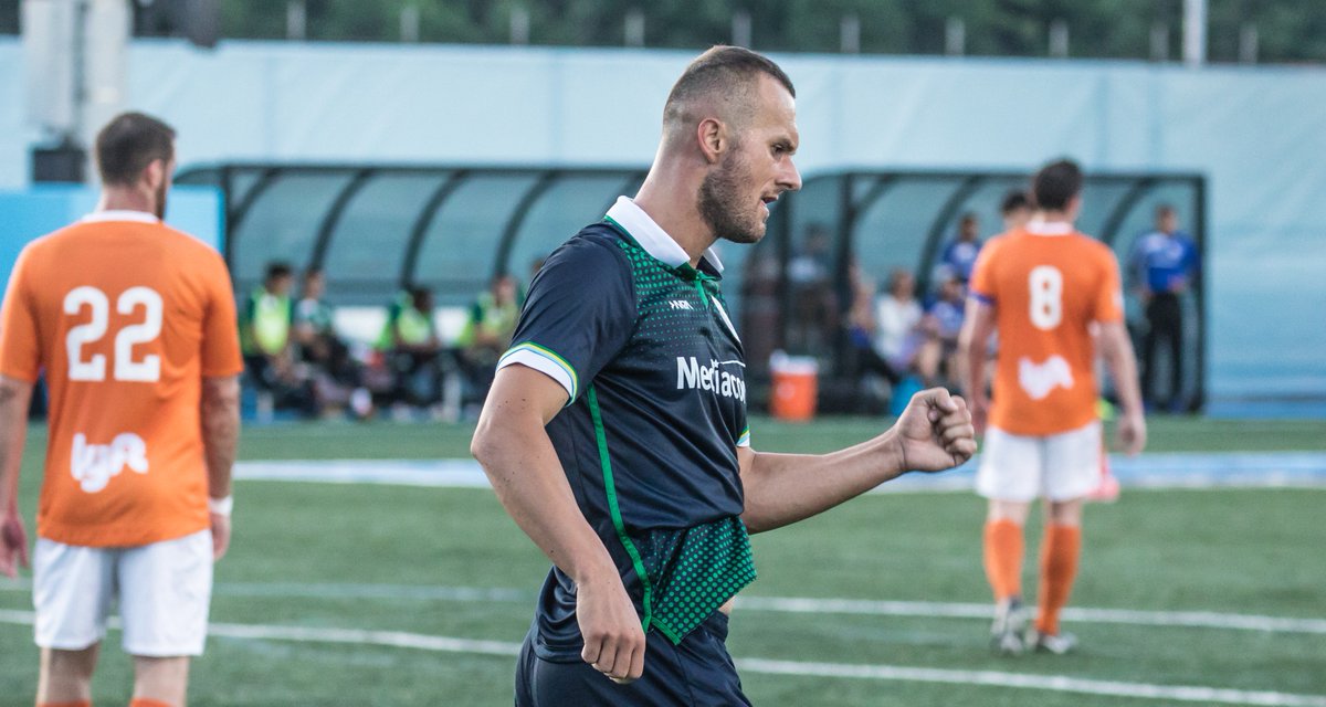 NYCosmos's tweet photo. Congrats to @cmendes80 for being named as the top coach in the North Atlantic Conference and @bledibardic, captain @DSzetela14, and @JohnnyBorrajo, who were named to the Conference XI: https://t.co/iliojNTVwP #NPSL https://t.co/fIwonumGUD
