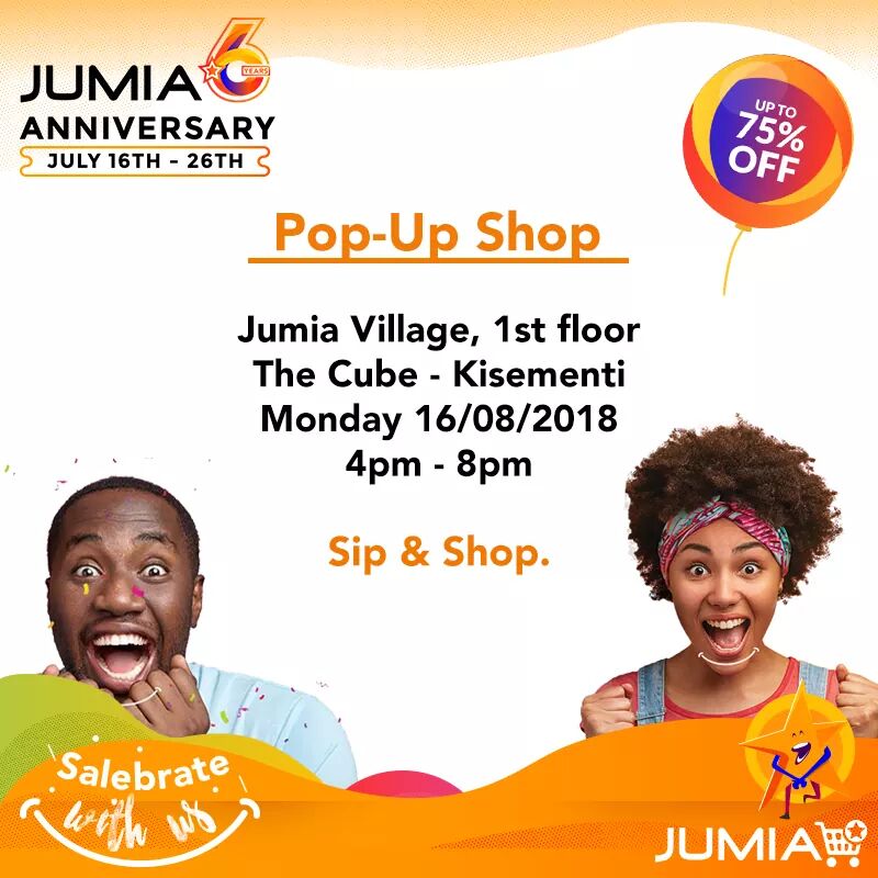 Jumia Uganda on Twitter "We're bringing JumiaAnniversary offline! Join us at the Jumia Village