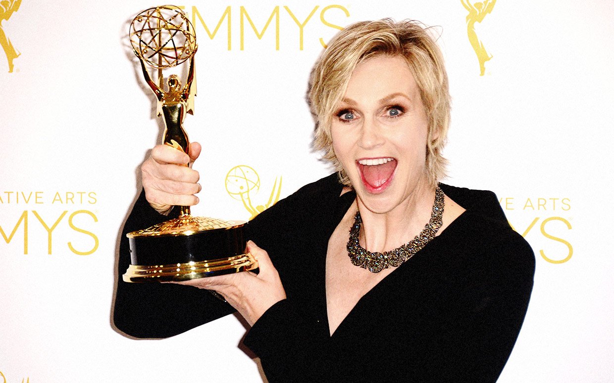 Happy birthday to four-time Emmy winner (and a double nominee this year) Jane Lynch! 