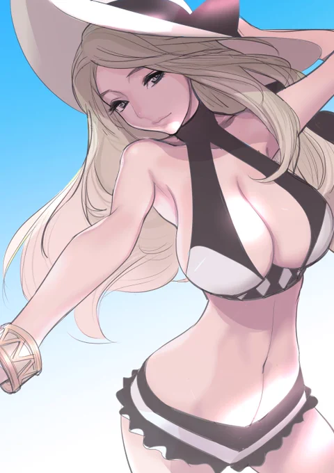 LOPEさん(@lopechante) のコスプレtweetで知ったキャラなのですが
思わず描きたくなったので深夜の落描き～♪おやすみなさいませ♪♪
#ヴィオレッタ・ノワール
#ヴァカンスを楽しみましょ
#コンパス 