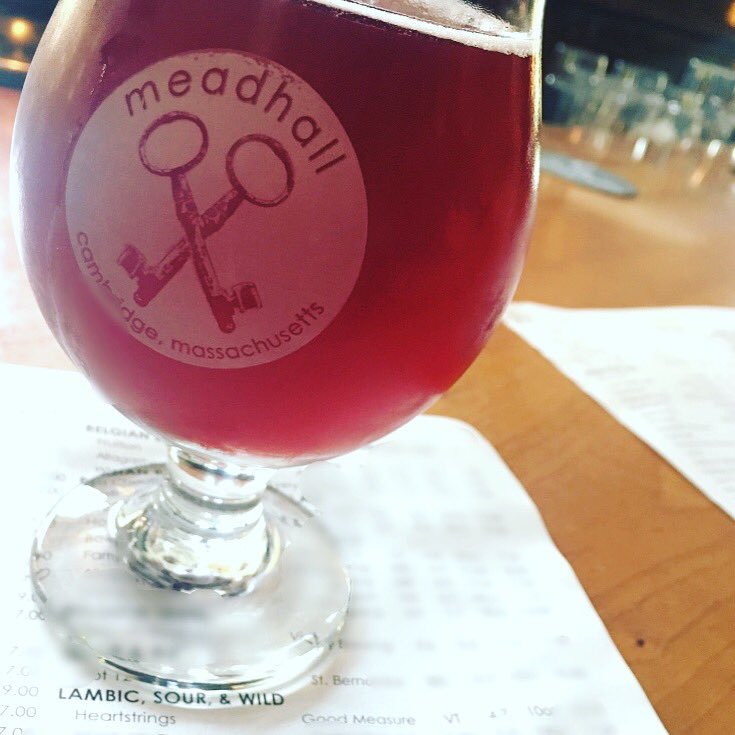 The only keg in existence of this incredible <a href="/goodmeasurebeer/">Good Measure Brewing</a> is at <a href="/meadhall/">meadhall</a> right now, and you should make a point to try it because  YUM. And I get to drink it with the dude that made it so that’s pretty great.