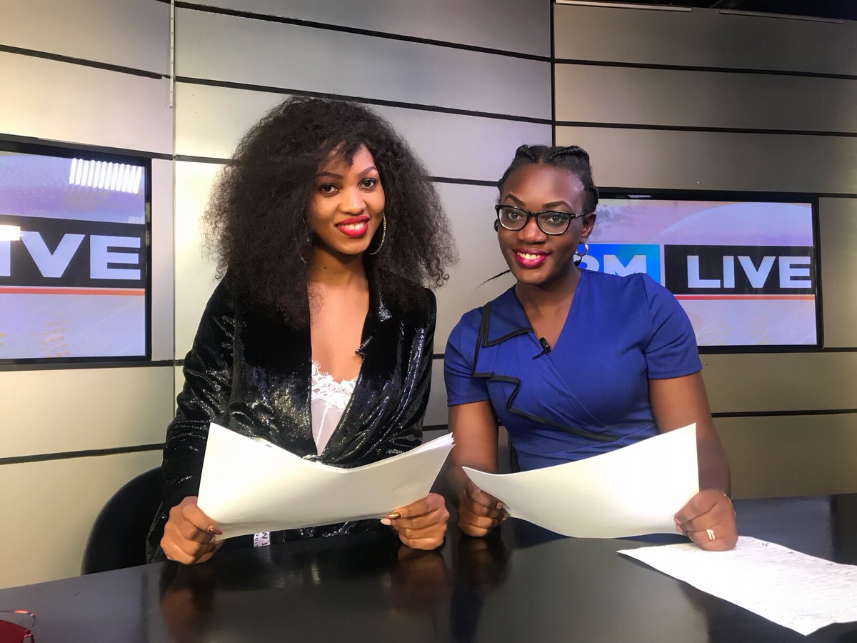 SpiceDianaUg's tweet photo. #celebrityanchor @UrbanTVUganda enjoying ๐
#bwebityo
#twebere https://t.co/xsb9OuVh4J