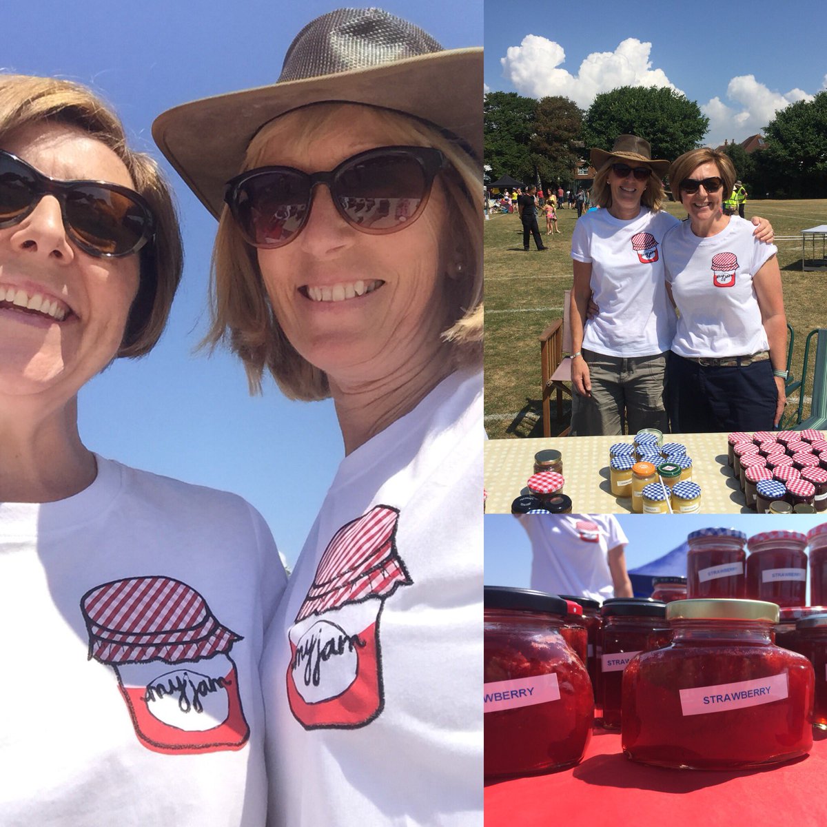 Jobbiebell's tweet photo. Awesome day selling homemade jams 🍓🌶🍋🍊❤️#Martlets #wishfest https://t.co/ijRcWfMkC8