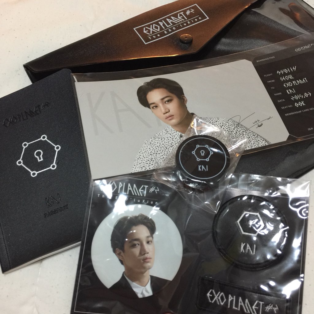 triplenlovebot's tweet photo. rare and out of production jongin (kai) passenger kit from their exoluxion tour in 2015 - everything is new and in mint condition, would anyone be interested in purchasing this? :-) https://t.co/UGPElHZMCG