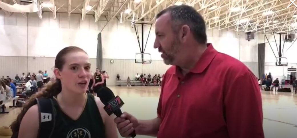 ProductionsW7's tweet photo. Our #W7LiVE Player of the Game, @NatalieJens1 from @BDBeavers_Bball #WImpact https://t.co/ftlJjMj1yG