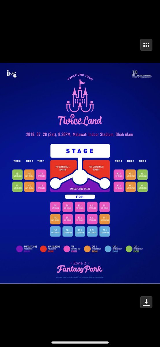 Tzuyuxyu V Twitter Is Anyone Looking For Twice Concert Ticket In Kl I Have One Vip Ticket To Let Go Please Do Dm Me For The Price Everything Is Stated In The