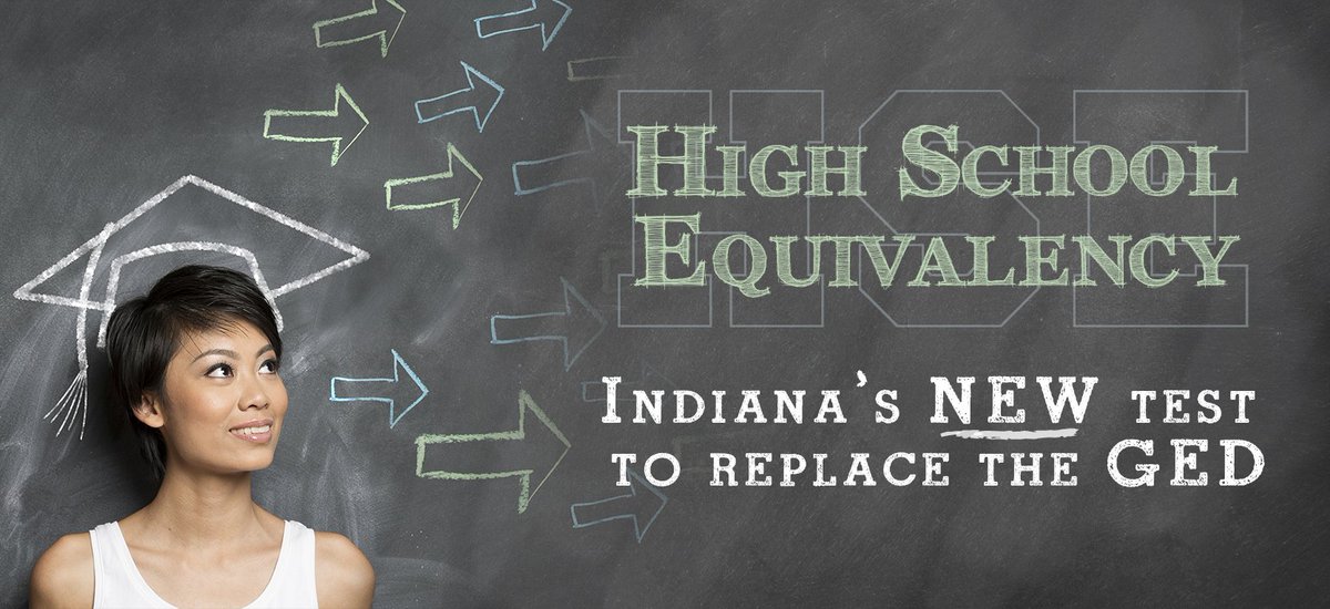 WorkforceIND's tweet photo. Workers who have a high school diploma earn $8,000 more per year than those who do not. Take the free High School Equivalency (HSE) exam by contacting your local WorkOne Career Center! https://t.co/54xLrYgPlF #DropBackIn https://t.co/iQyEmY6Mwg
