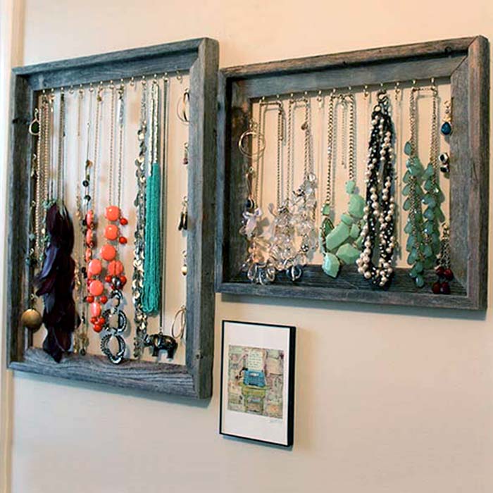 wdcustomframes's tweet photo. Repurposed Frame Saturday continues! Organize your necklaces in reused picture frames...it's unique and totally cool! 📿
https://t.co/pJLA6zp6mO
#diyprojects #recycling https://t.co/xsURYoYDKk
