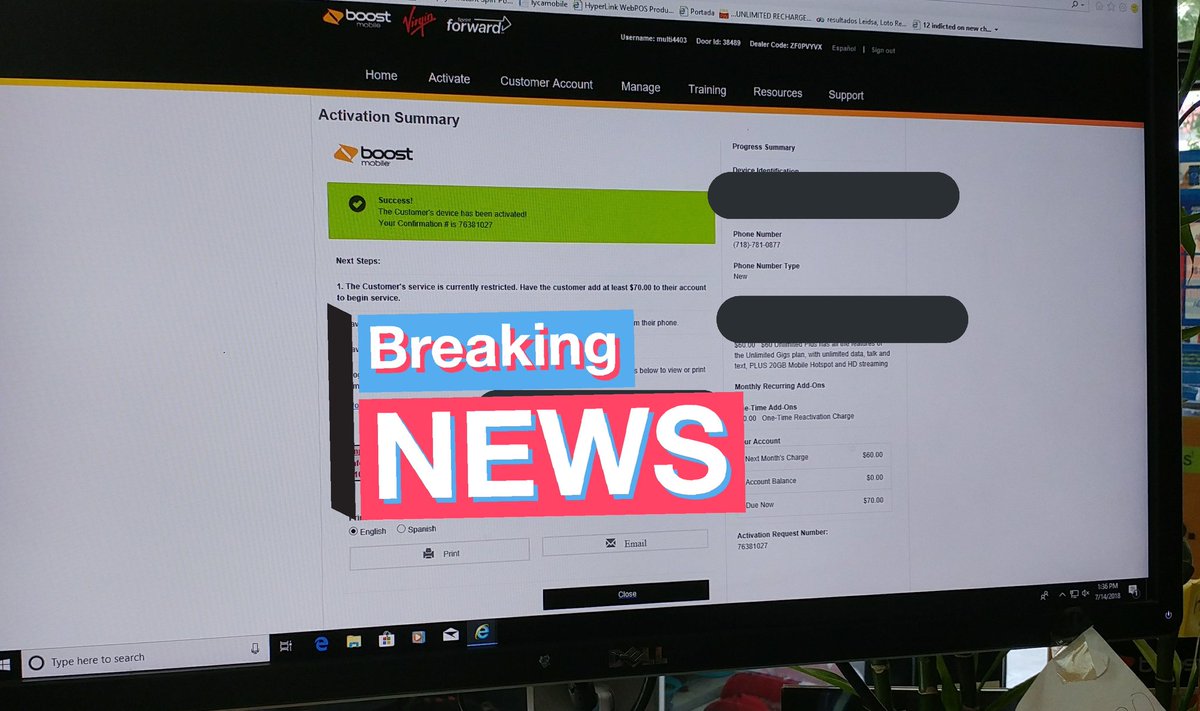 Boost_TonyP's tweet photo. Unlimited Plus Plan activated @LaMultiServicesBK Making an impact at AR location to drive our Plus plan #SellingIsEasy #BoostNYC #BK💪 @shawnatspg https://t.co/ac2bcGriWn