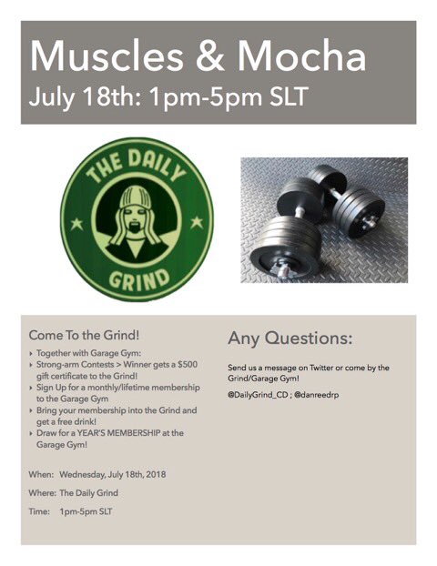 DailyGrind_CD (@dailygrind_cd) on Twitter photo 