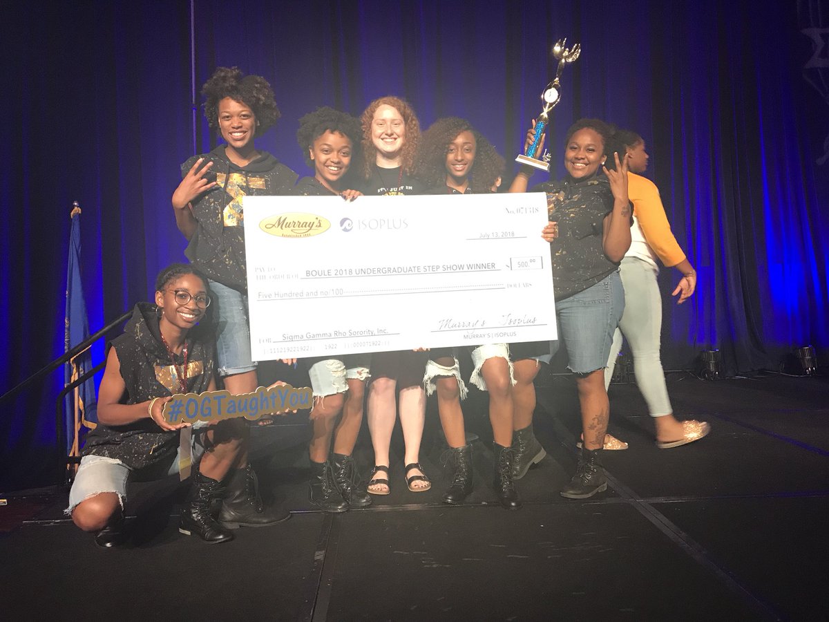 og_sgrho's tweet photo. Omicron Gamma took 1st place at our 57th Biennial Boule step show in Dallas, TX (we were ALSO the 2018 Southeastern Region 1st place step show winners) π© ππ #NationalANDRegionalChamps #RubyChapter #HighestGPAInTheSoutheastRegion #OGTaughtYOU #prettypoodles
#atlpoodles https://t.co/ZMyaa1fray