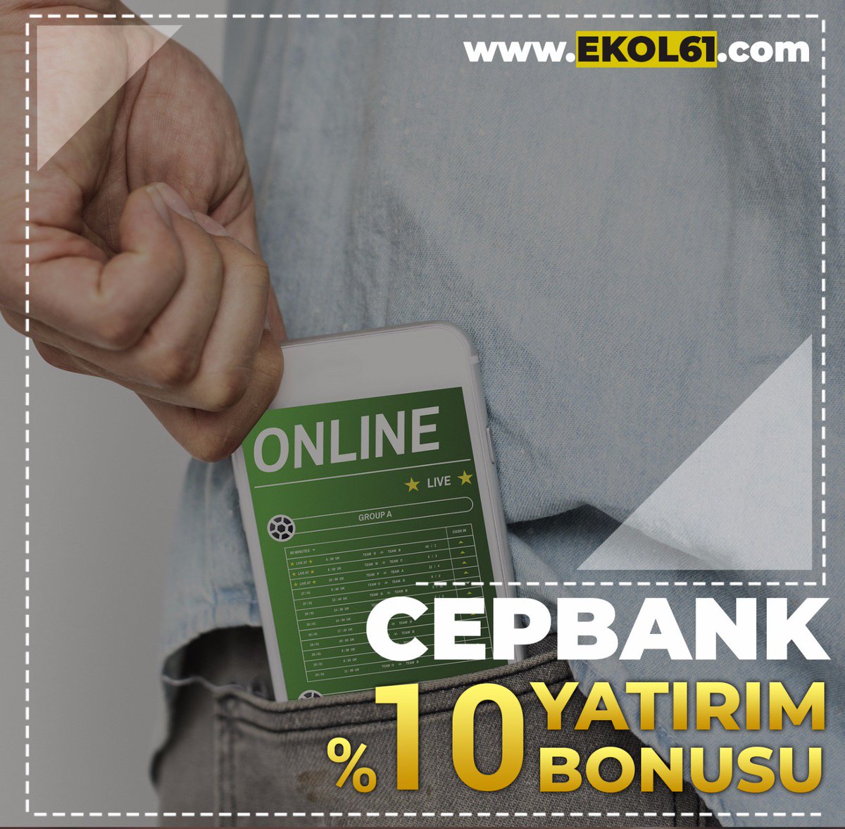 💰 %10 CEPBANK YATIRIM BONUSU 💰
💎  EKOL61.COM   💎