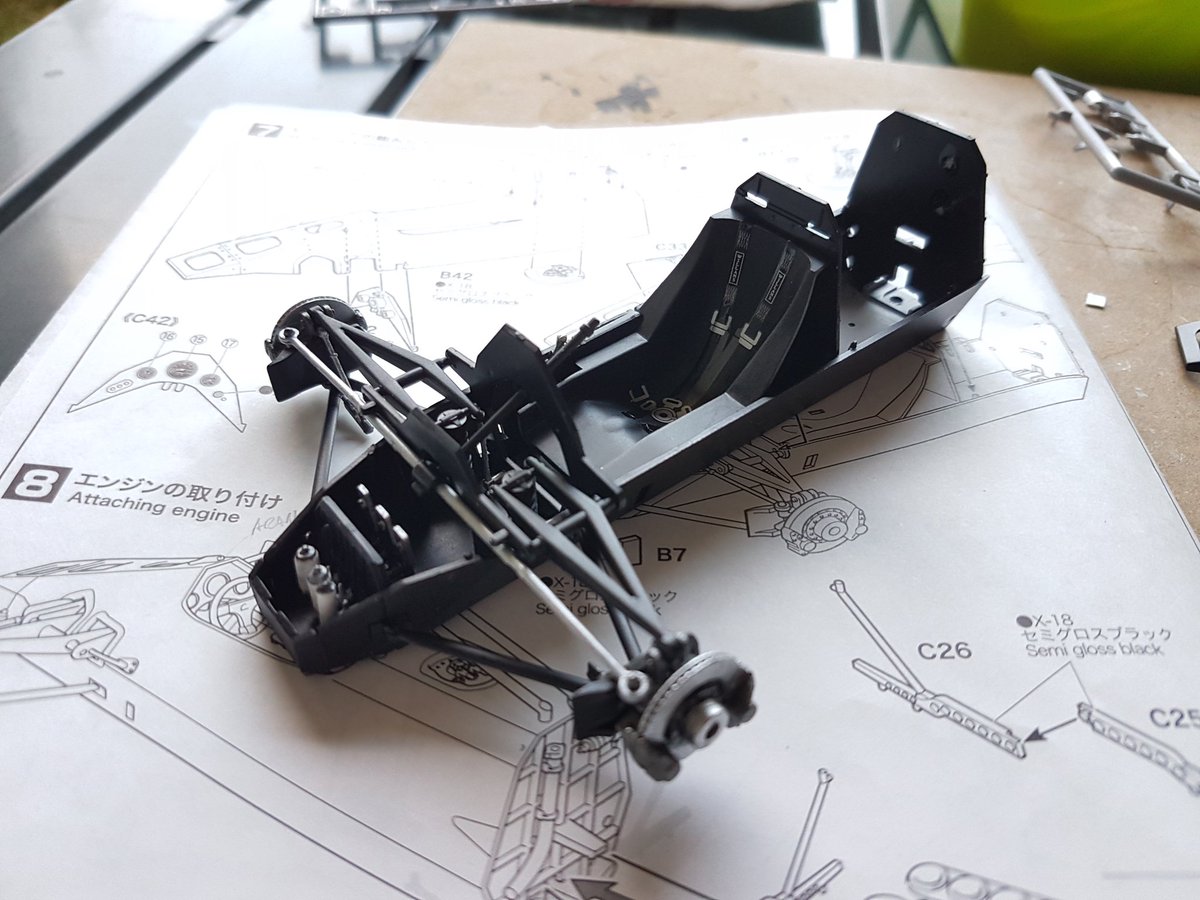 Rturcato83's tweet photo. Working on #lotus88 #f1 #oldschoolf1 @f1 #model #ebbro https://t.co/CcFEKH693h