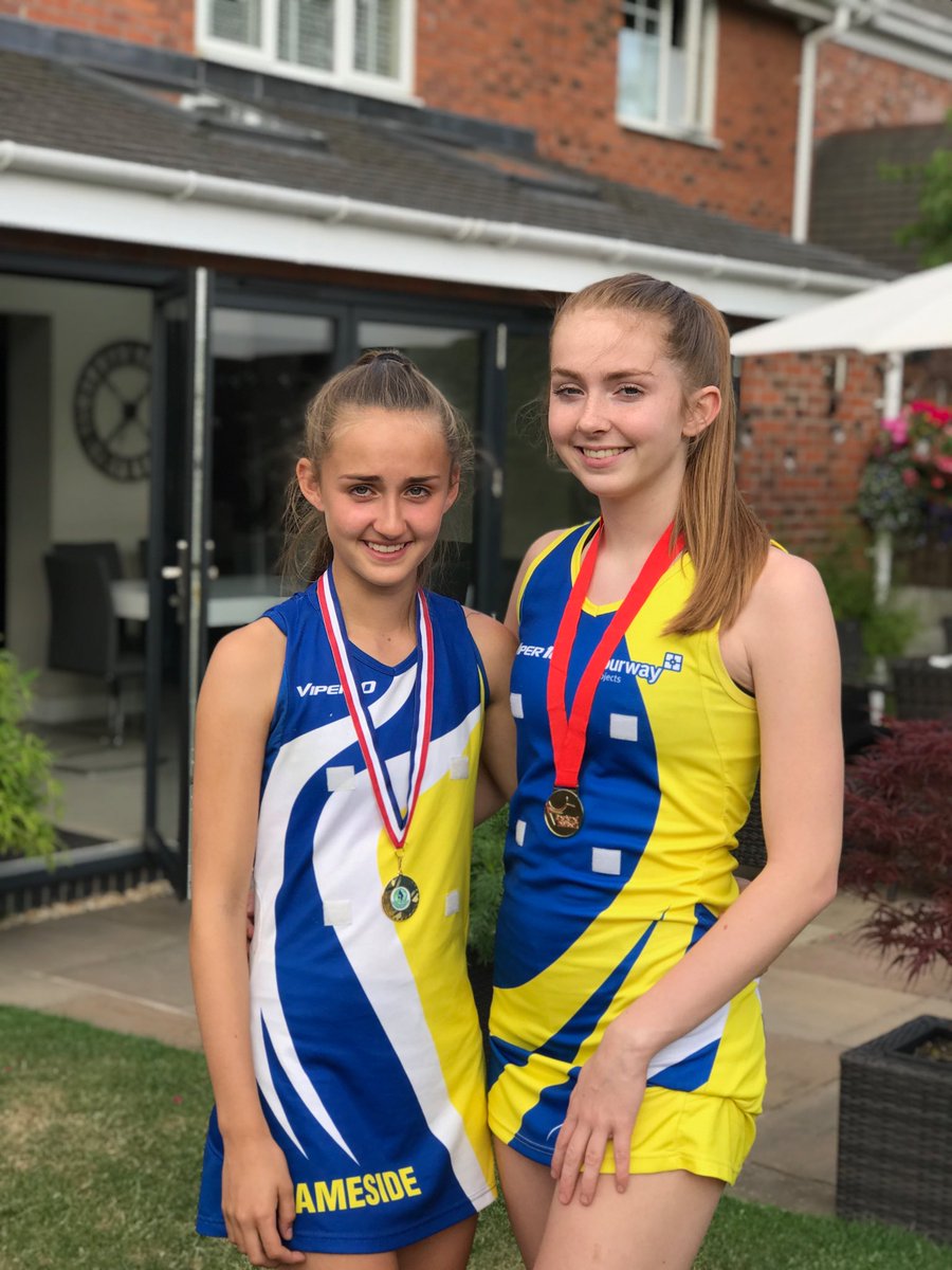 A good day in the Barlow household with ⁦<a href="/TamesideNC/">Tameside Netball Clb</a>⁩ , Winners of U13’s Dominoes tournament and Winners of U19’s National Open in Sheffield🏆😃